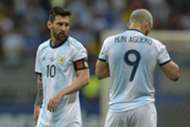 Messi Aguero Argentina Colombia Copa América