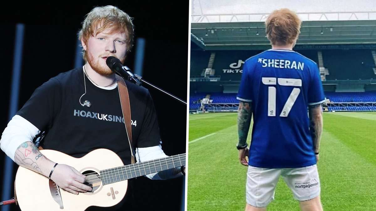 What football team does Ed Sheeran support?