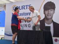 Sami Hyppia at COURTS Megastore