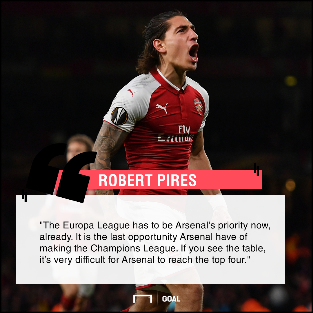 Pires Arsenal Have To Prioritise Europa League As Top Four Hopes