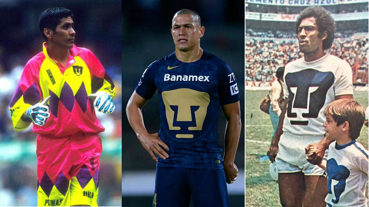 Los mejores jugadores de la historia de Pumas