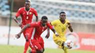 Eric Ouma of Harambee Stars and Kenya vs Mozambique.