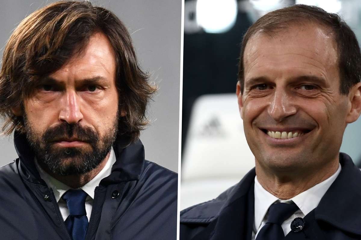 Andrea Pirlo dan Maximiliano Allegri