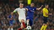 Radja Nainggolan Cesc Fabregas Chelsea Roma Champions League
