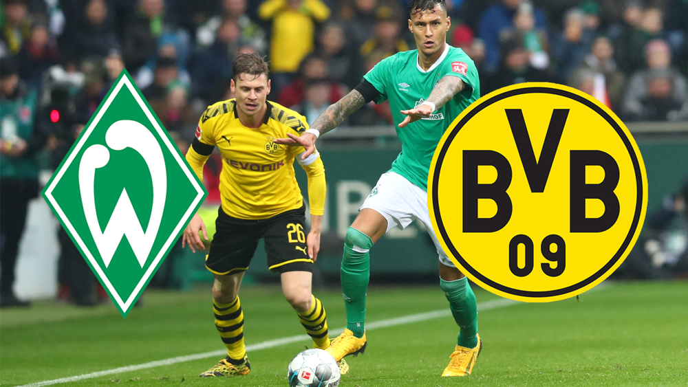 Werder Bremen vs. BVB (Borussia Dortmund) TV, LIVESTREAM und Co. die Übertragung der