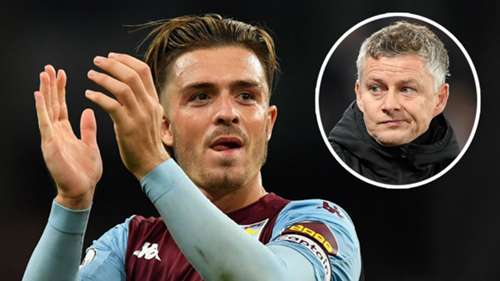 Jack Grealish Ole Gunnar Solskjaer Aston Villa Man Utd 2019-20