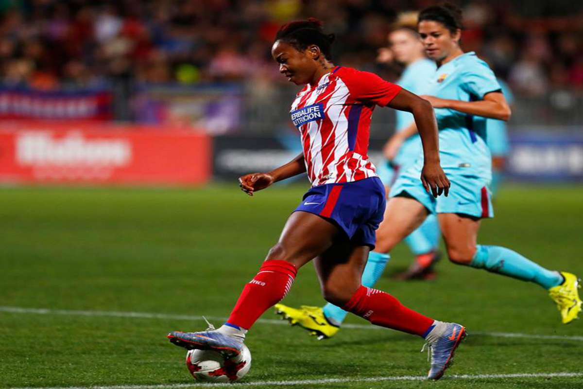 EXTRA TIME: Atletico Madrid's Francisca Ordega goes on canoe cruise | Goal.com