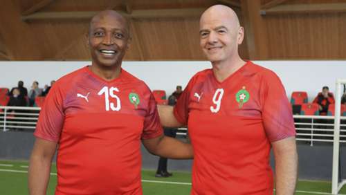 Patrice Motsepe & Gianni Infantino