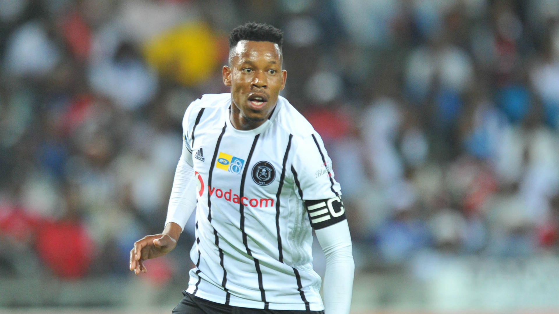 Happy Jele of Orlando Pirates, August 2019