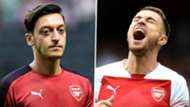 Mesut Ozil Aaron Ramsey GFX