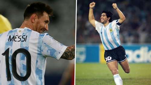 Lionel Messi, Diego Maradona