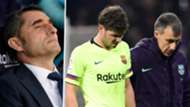 Ernesto Valverde Sergi Roberto Barcelona 2018