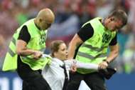 World Cup final France vs Croatia invader Pussy Riot