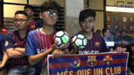 Barcelona fans in Vietnam