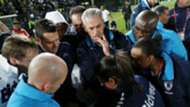 Jose Ferreira watches Sundowns on mobile phone