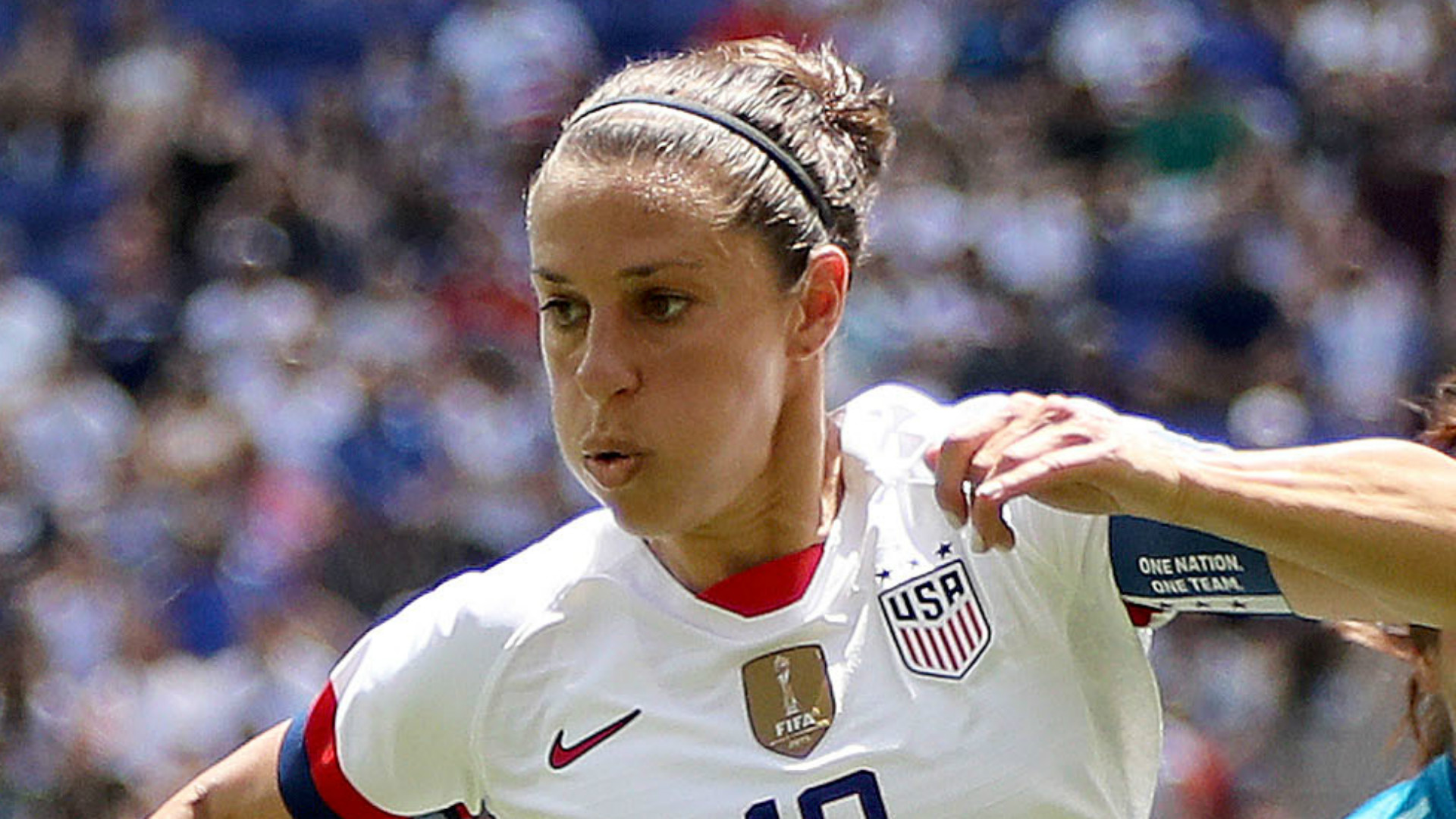 Carli Lloyd kicking ‘There’s got to be a first for everything’ USWNT