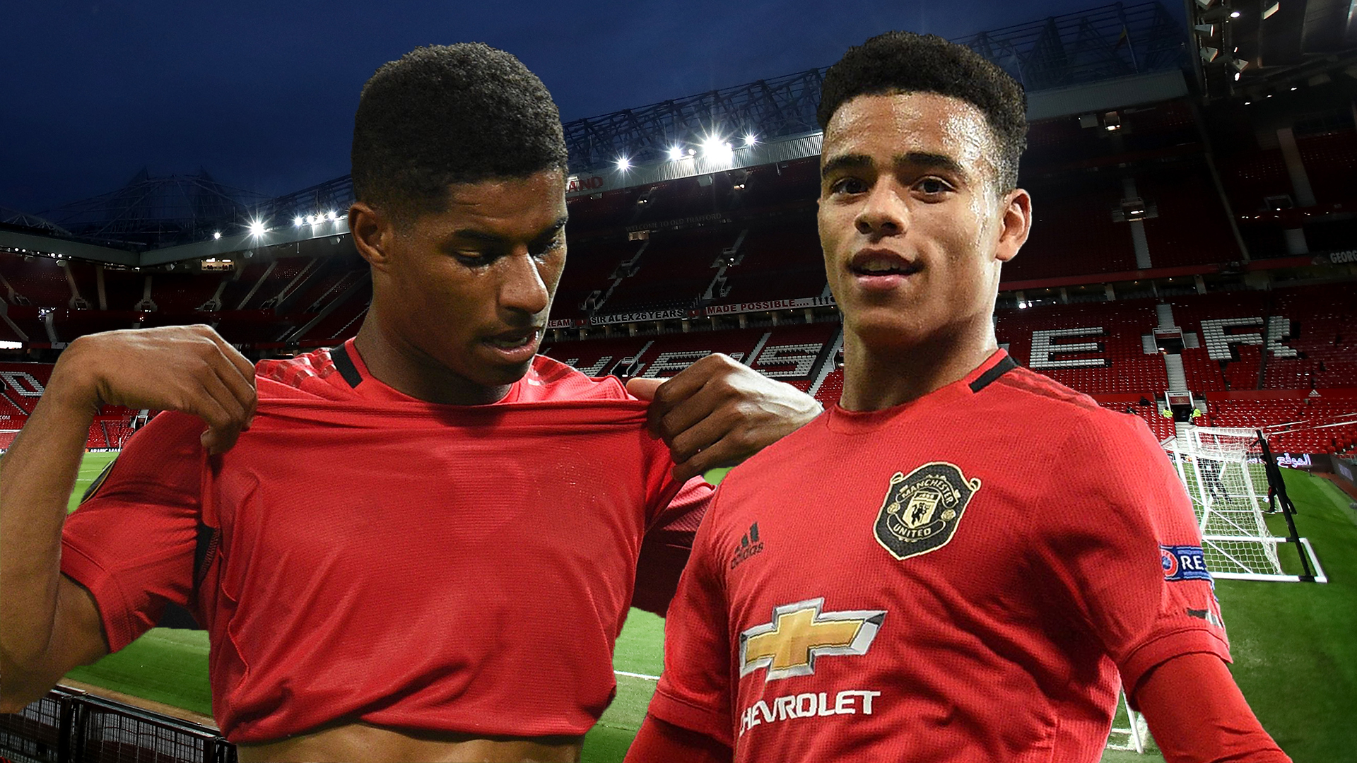 Image result for mason greenwood and rashford