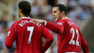 John O'Shea Cristiano Ronaldo Manchester United