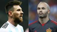 Messi - Iniesta