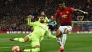 Gerard Pique Marcus Rashford Manchester United Barcelona UCL 10042019