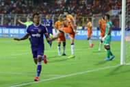 Lallianzuala Chhangte scores; FC Goa vs Chennaiyin FC