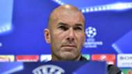 Zinedine Zidane Real Madrid press conference