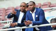 Jimmy Tau and Benni McCarthy
