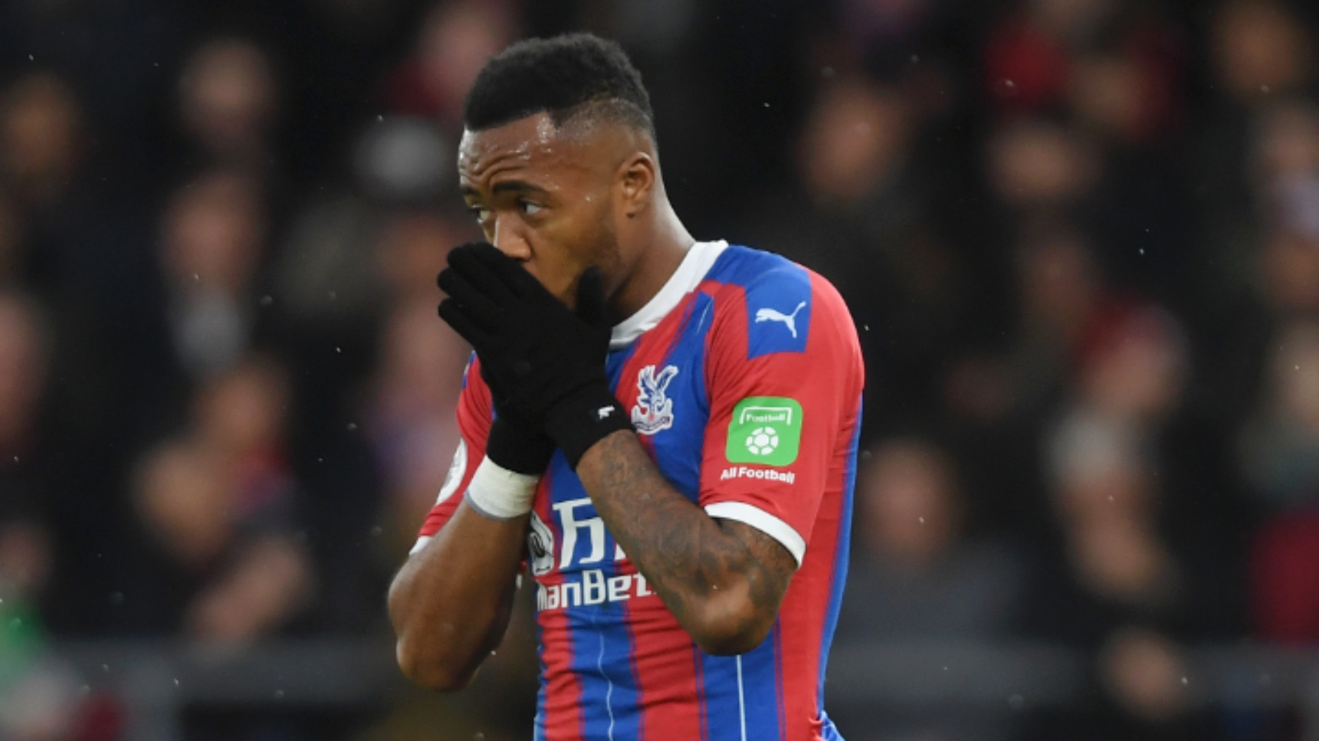 Image result for jordan ayew crystal palace sad