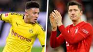 Jadon Sancho Robert Lewandowski Split
