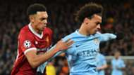 Trent Alexander-Arnold Liverpool Leroy Sane Man City