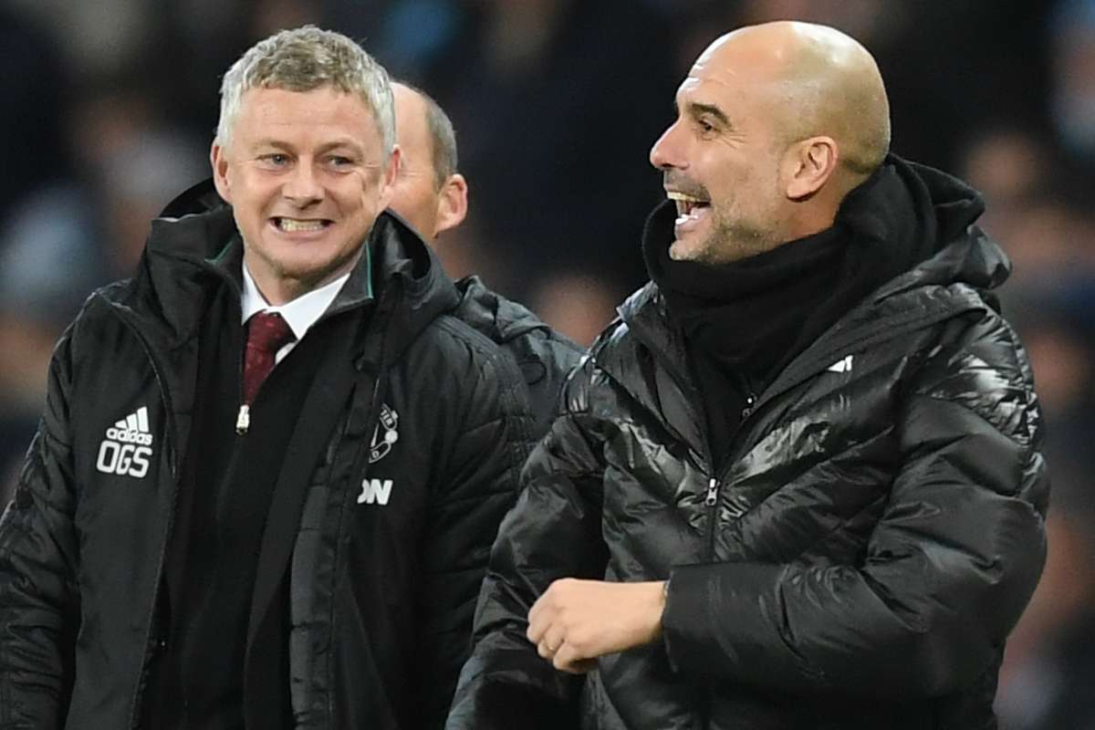 Ole Gunnar Solskjaer Pep Guardiola Manchester United Manchester City 2019-20