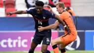 Aurelien Tchouameni Dani de Wit Netherlands France Euro U21 31052021