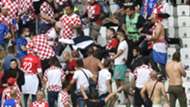 Croatia Crowd Trouble Group D Czech Republic Euro 2016