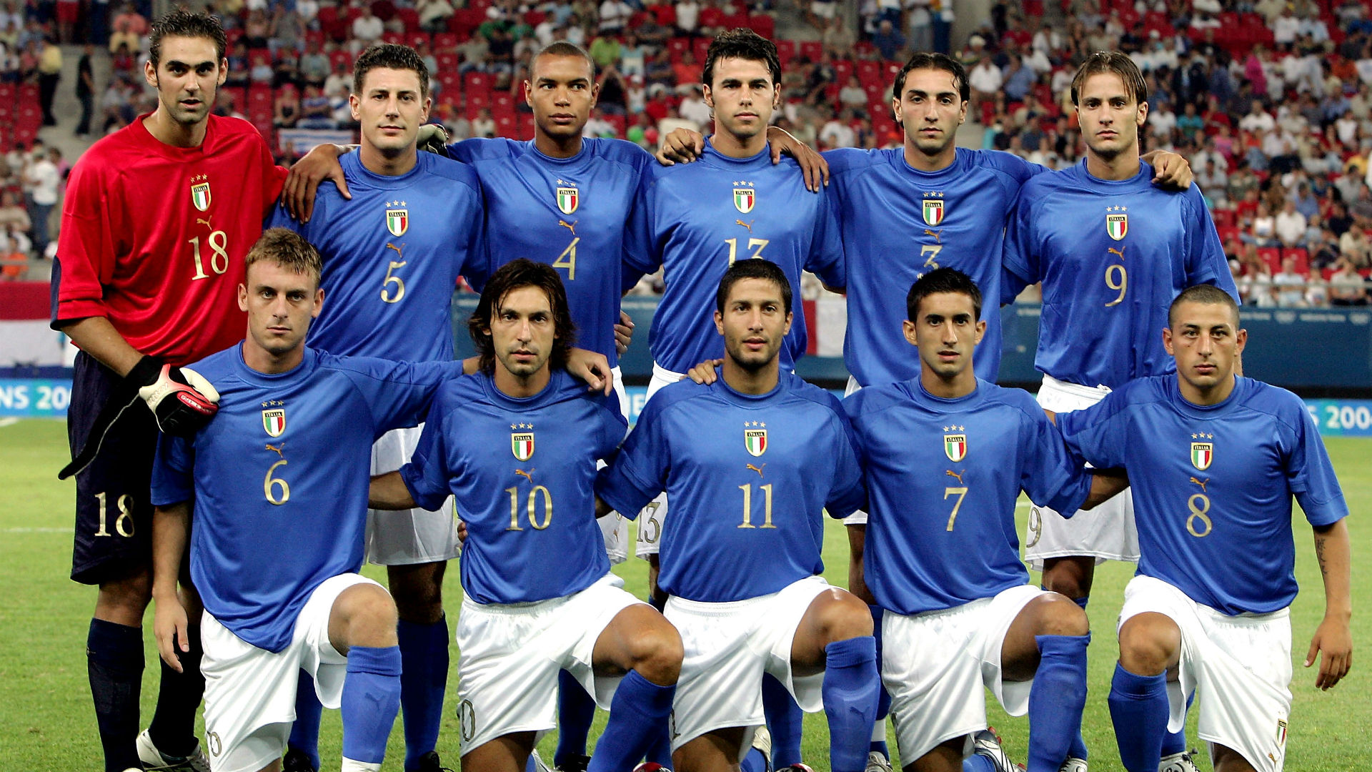 Olimpiadi Di Atene 2004 L Ultima Medaglia Dell Italia Con Pirlo De Rossi E Chiellini Goal Com