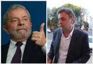 Lula Aécio Montagem