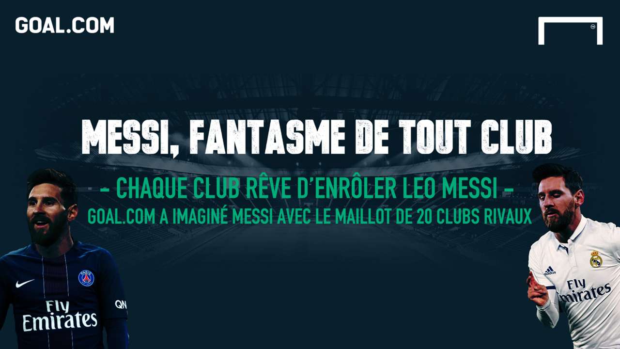 Leo est partout ! Et si Messi portait le maillot du Real ...