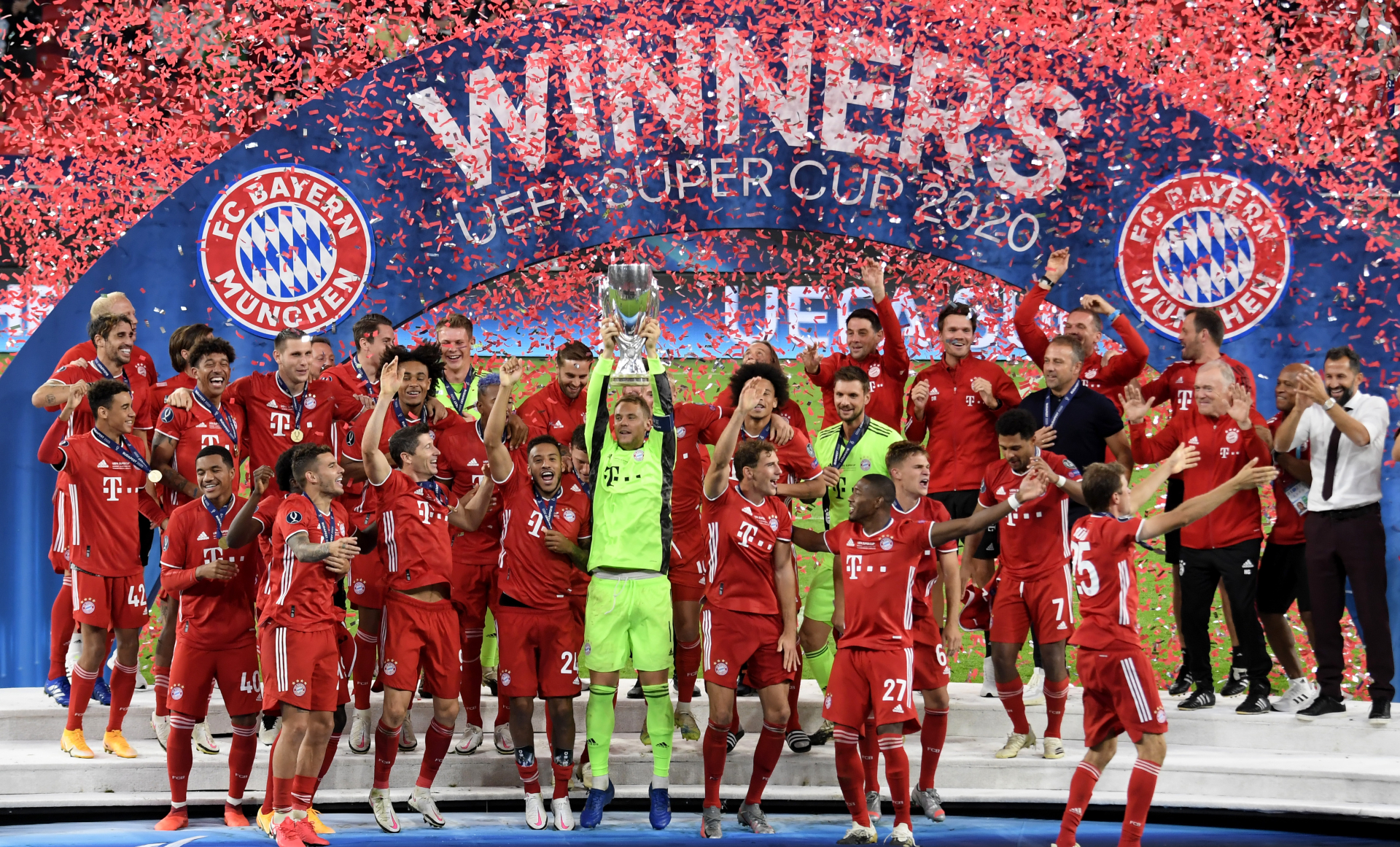 バイエルン 逆転勝ちでuefaスーパーカップを制す 7年前のヒーロー J マルティネスが延長戦で再び劇的ゴール Goal Com