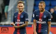 PSG 공격수 네이마르(좌)와 음바페(우). 사진=게티이미지