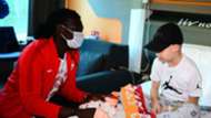 Bafetimbi Gomis Galatasaray hospital visit 03302018