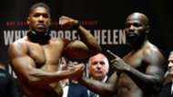 Carlos Takam and Anthony Joshua