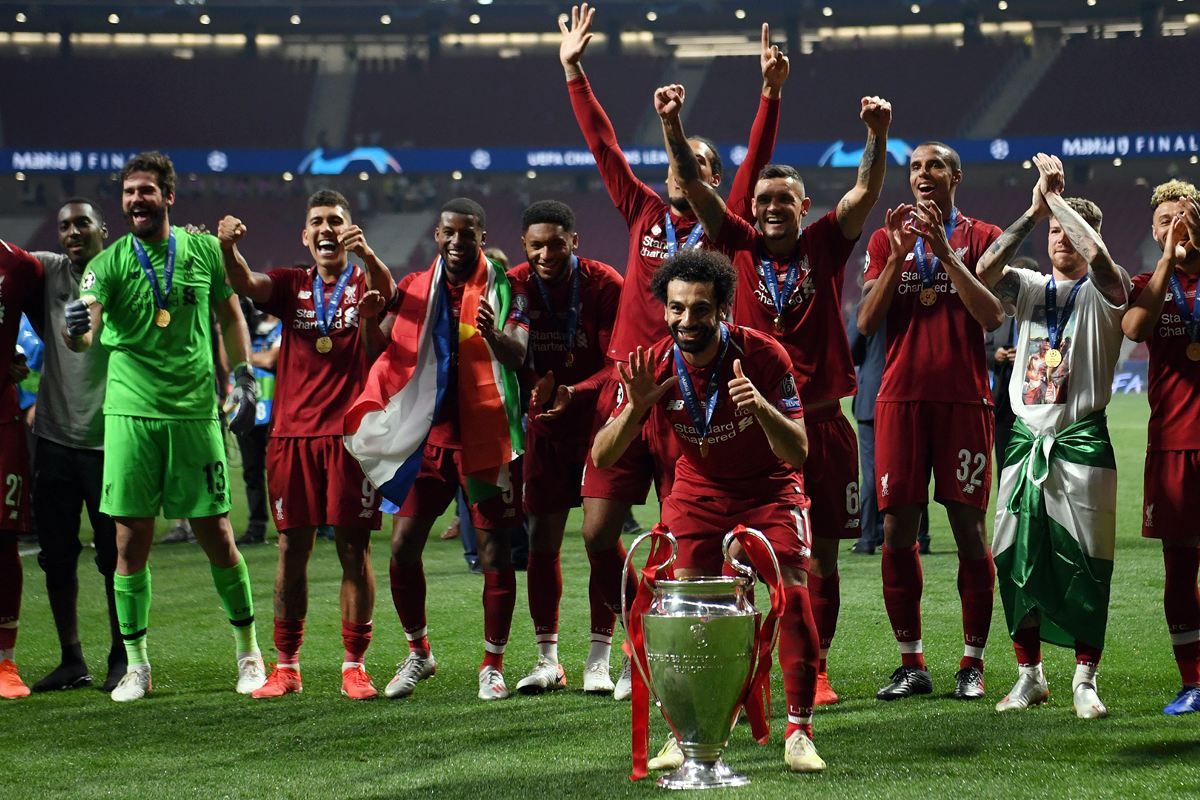 كم عدد الأهداف التي سجلها صلاح في جول كوم لدوري أبطال أوروبا؟