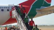 Harambee Stars arrive in Kisumu