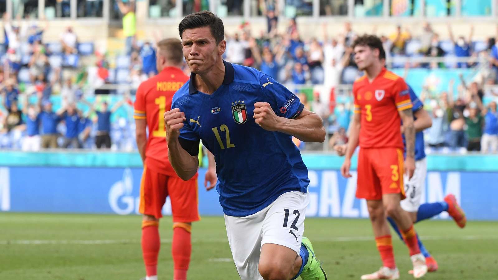 Bungkam Sepuluh Pemain Wales 1-0, Italia Jaga Kesempurnaan ...