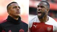 Alexis Sanchez Alexandre Lacazette
