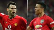 Ryan Giggs Mason Greenwood Man Utd