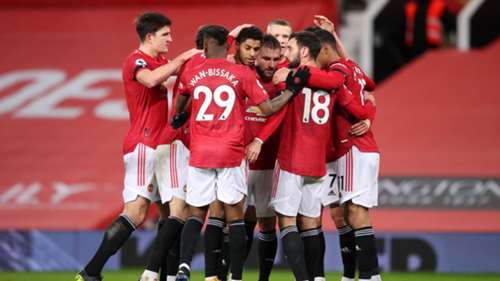 Bruno Fernandes Luke Shaw Manchester United goal 2020-21
