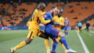 Willard Katsande Jeremy Brokie and Ramahlwe Mphahlele - Kaizer Chiefs v SuperSport United