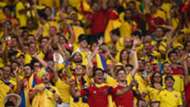 Colombia hinchas