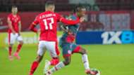Francis Kahata of Simba SC vs Al Ahly of Egypt.