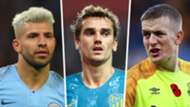Sergio Aguero Antoine Griezmann Jordan Pickford 2018